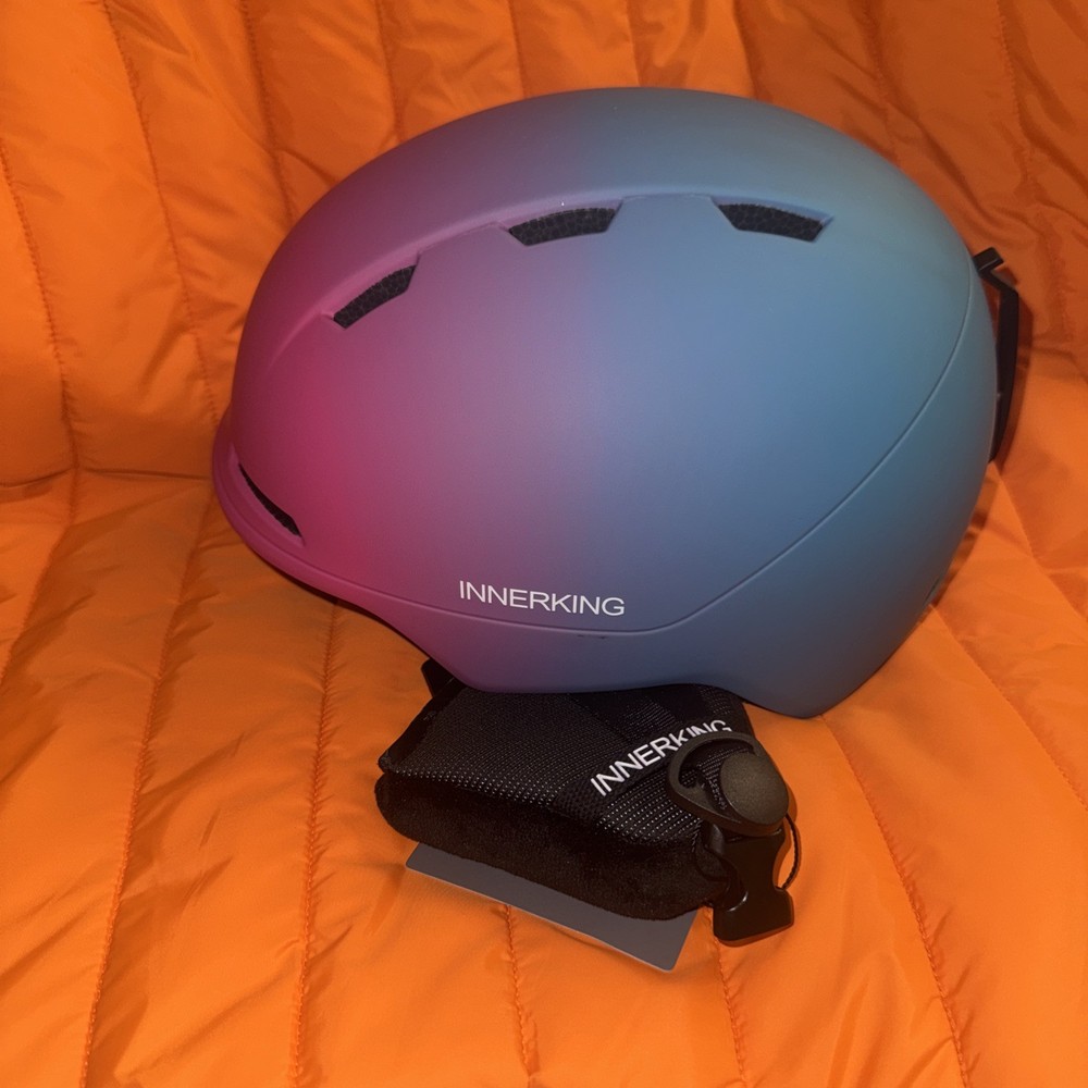 InnerKing Lightweight Ski Helmet Small with Action Camera Mount - New