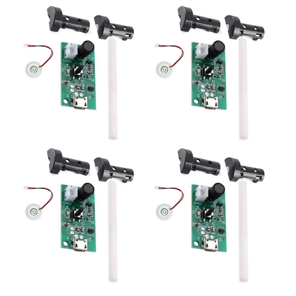 DIY Humidifier Maintenance 4PCS Ultrasonic Atomizer Driver Board Professional