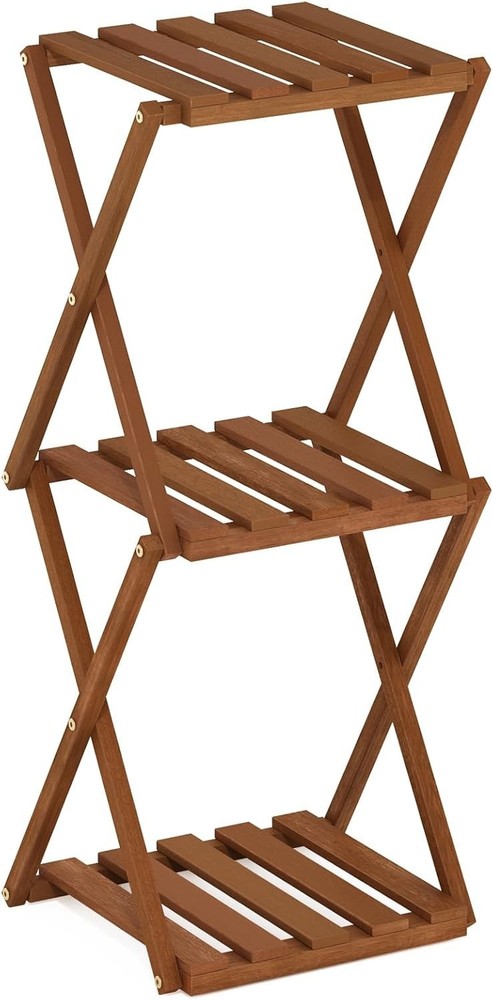 Versatile 3-Tier Outdoor Folding Side Table – Ideal for Any Setting