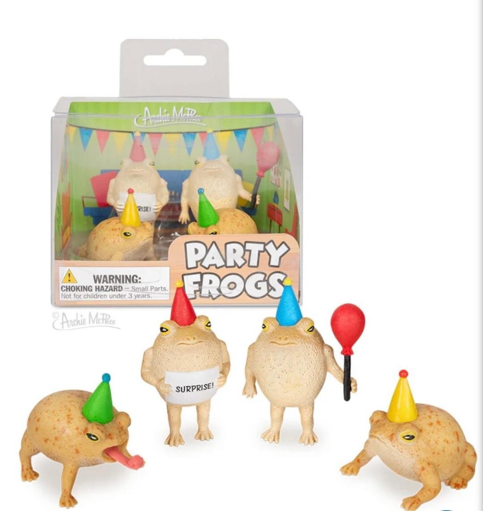 Party Frogs - 4 Piece Set
