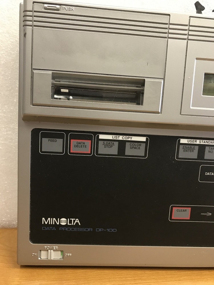 Konica Minolta DP-100 Data Processor Printer Used Japan - READ