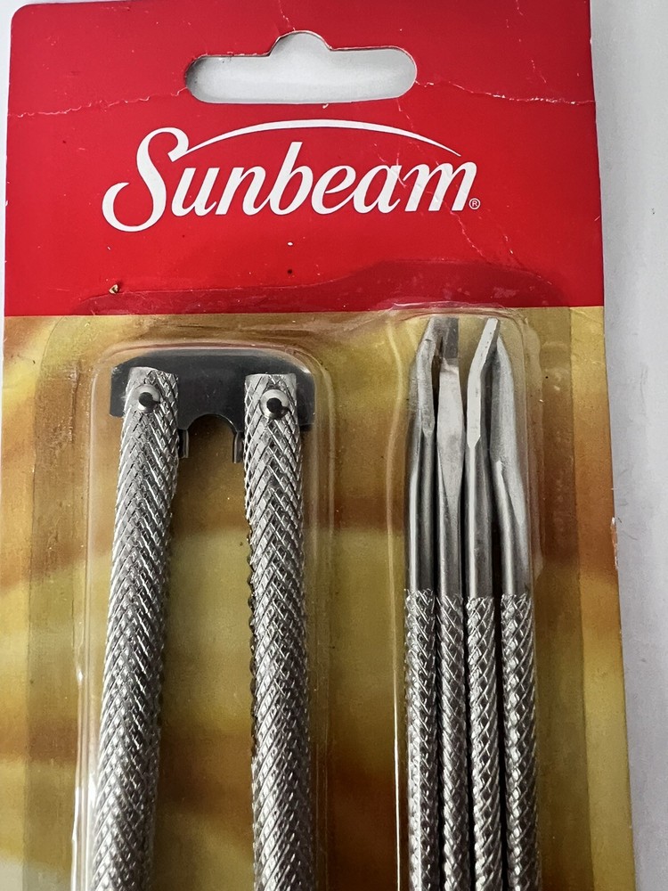 Sunbeam Nutcracker & Pick Set - Decorative Nut Cracker with 4 Picks - New!