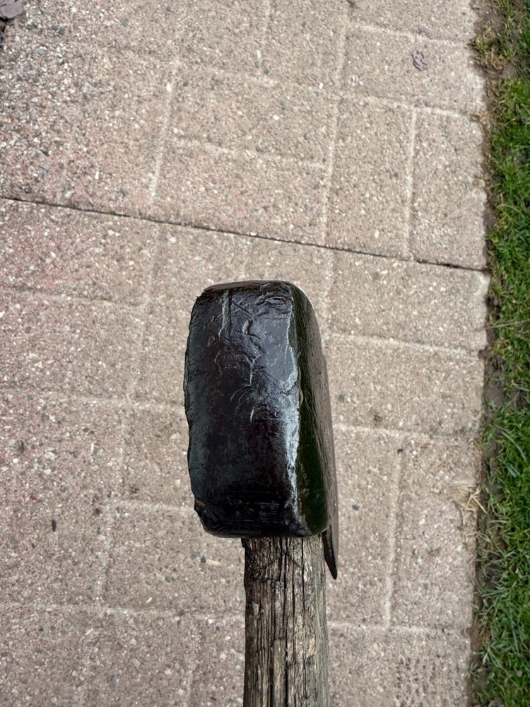 Vintage Single Axe On 34” Wood Handle