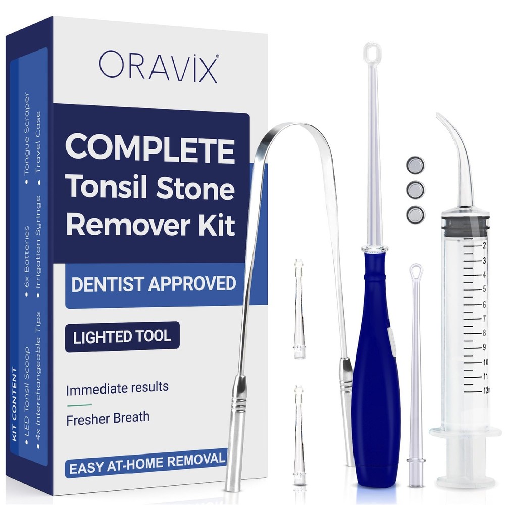 Tonsil Stone Remover - Tonsil Stone Removal Kit - Tonsillolith Remover Tool -...