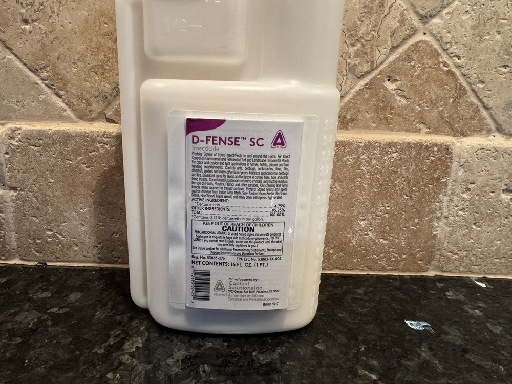 D-Fense SC Insecticide - 16 fl oz Bottle by Control Solutions