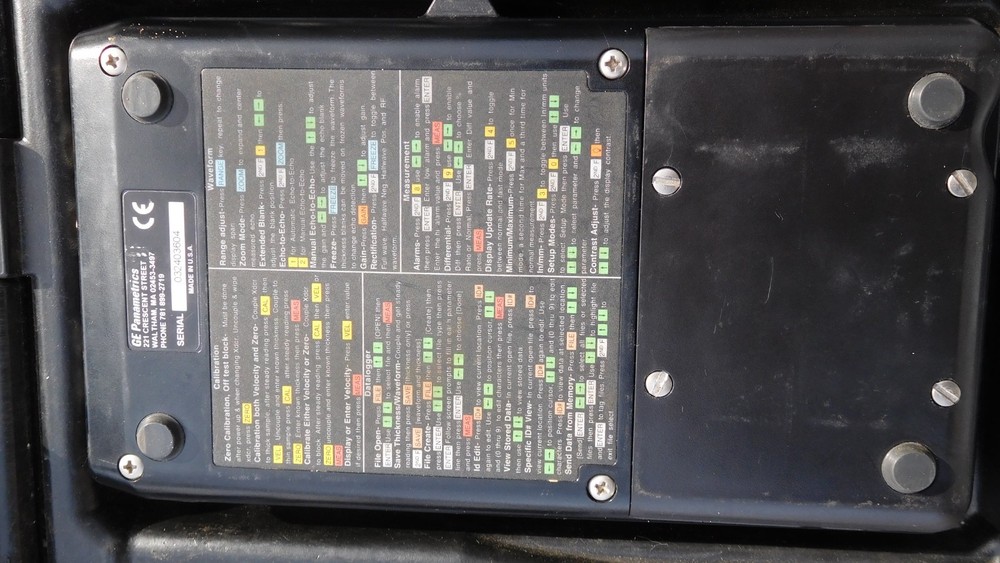 GE Panametrics 36DL Plus, with extras