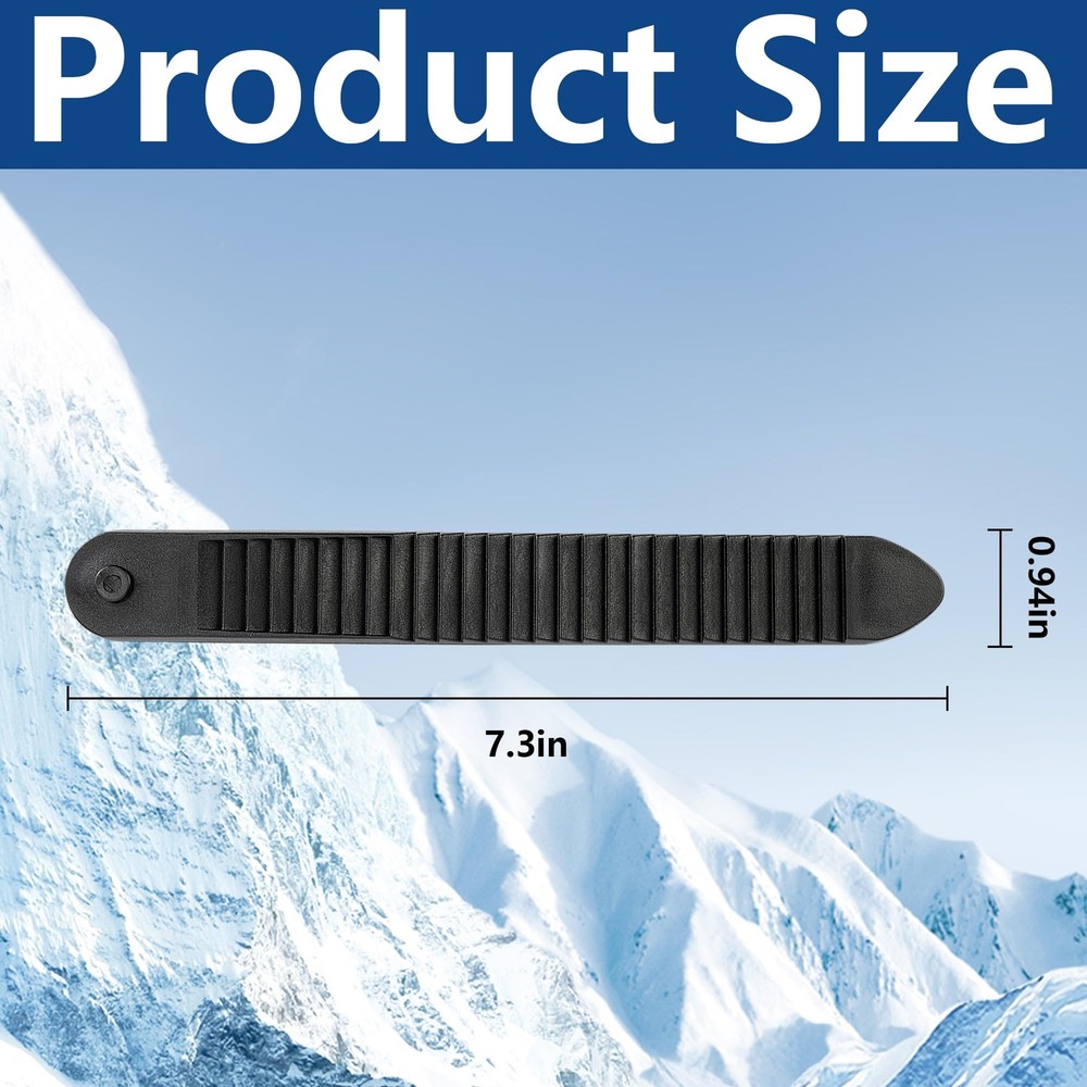 6 Pack Snowboard Ankle Ladder Strap Binding Replacement for Ski Strap In Binding