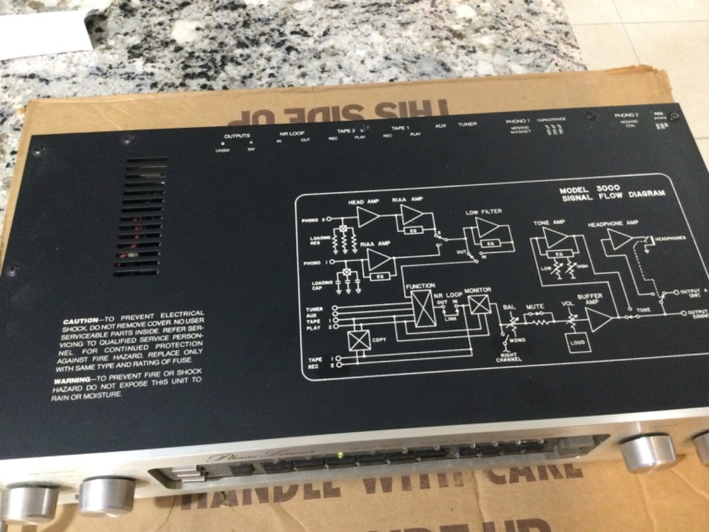 Phase Linear 3000 series 2 preamplifier