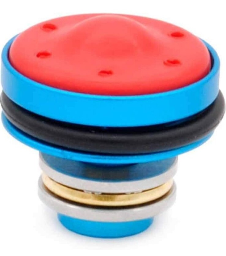 AOLS Piston Head with Ball Bearing Mushroom Head Type - Red