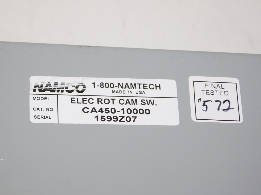 Namco CA450-10000 Electronic Rotary Cam Switch Danaher Controls Module Unit