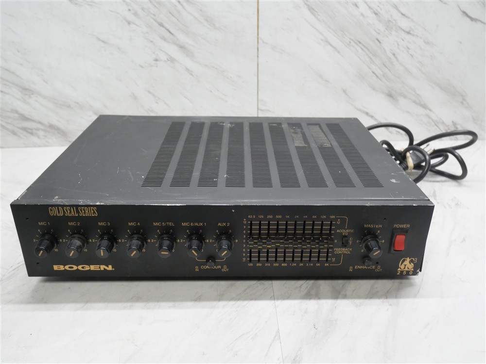 Bogen GS250 Amplifier 250w -GOOD CONDITION Works GREAT!