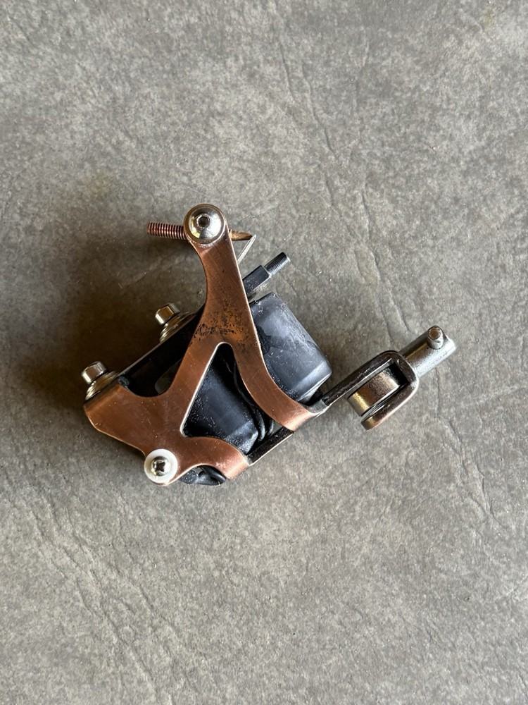 Copper Color Tattoo Machine Black Coils
