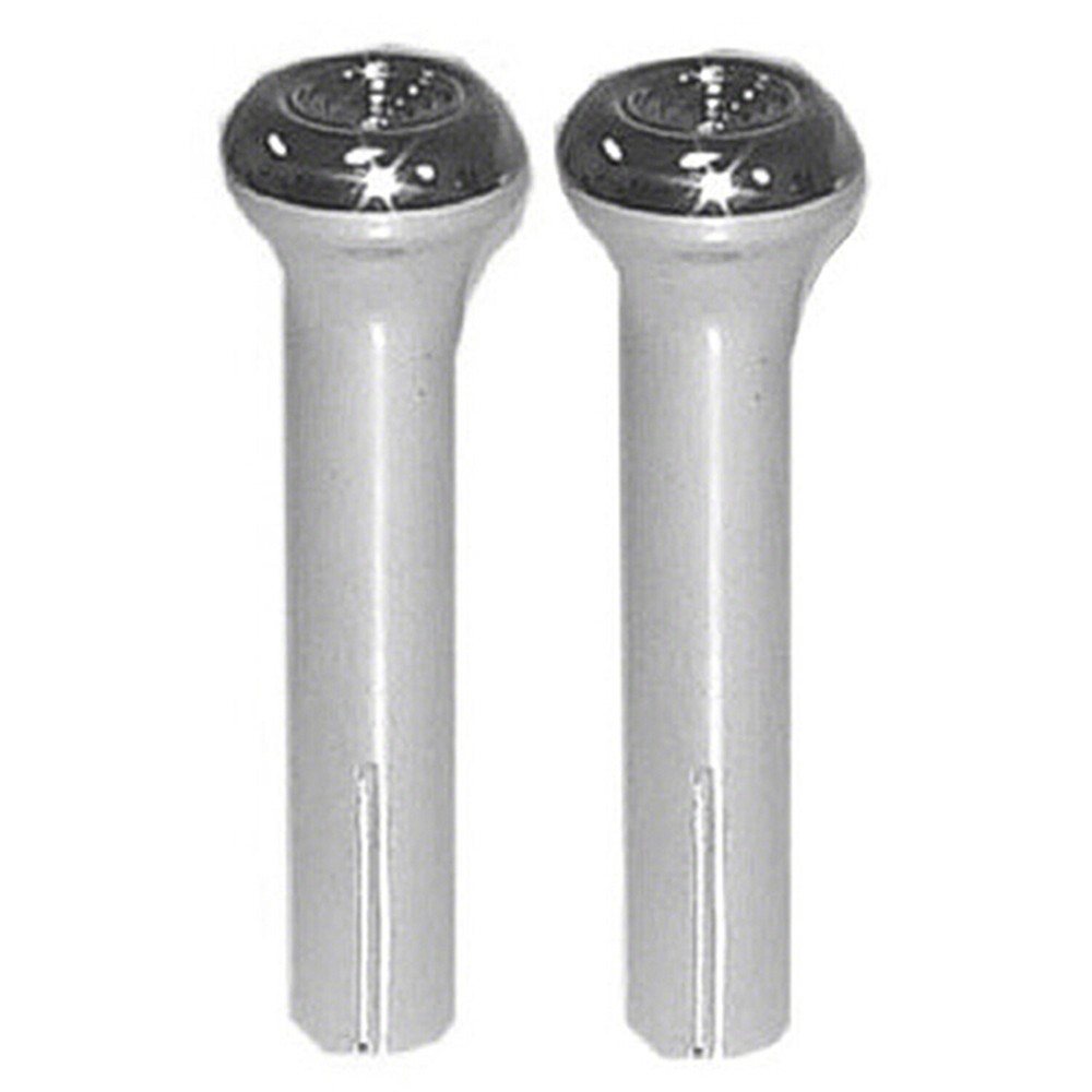 Replacement Chrome Pair of Door Lock Knobs