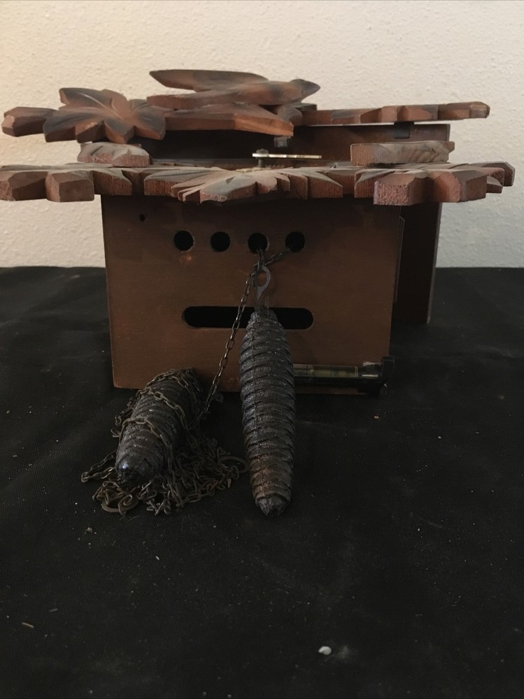 Vintage German Cuckoo Clock Needs Work