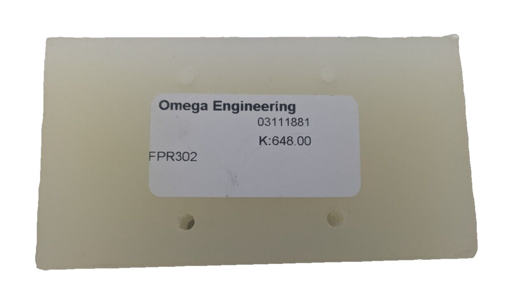 Omega Engineering FPR302 Flow Sensor
