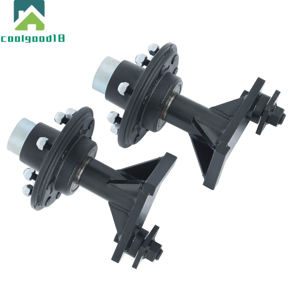 For Shipping Container Wheels (No Handle) 8x6.5 Bolt-On Spindle Kit