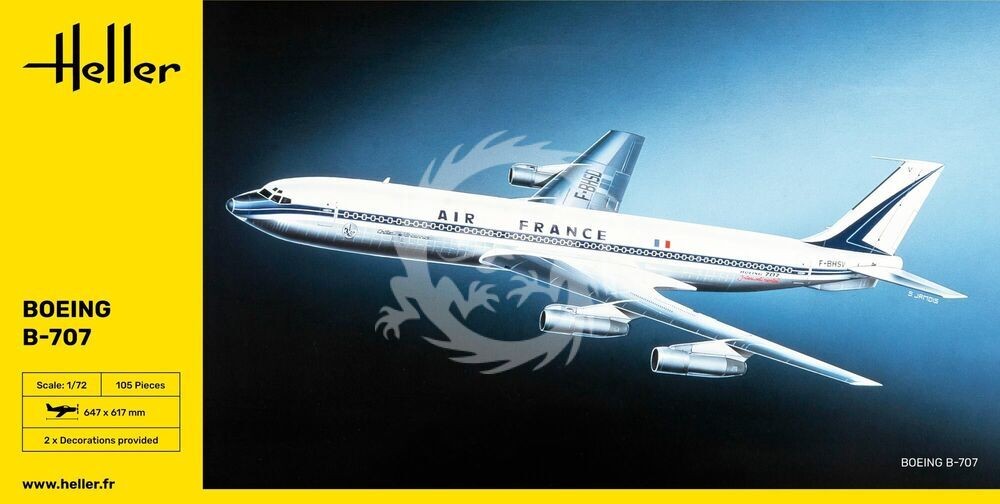 Boeing B-707 - Heller 80452 1/72 Scale