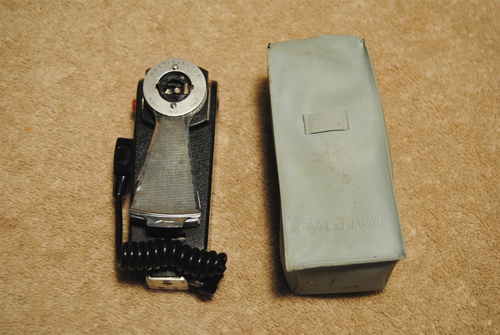 Vintage Sears Camera Multiflector AG-1 M2 No.5 with Case and Cable