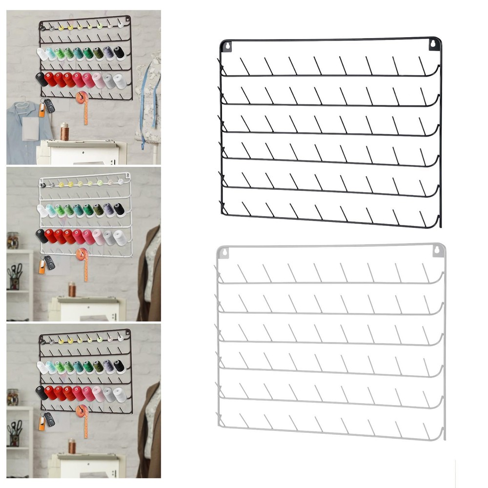 Thread Holder Wall Mounted Embroidery Thread Rack Thread Storage