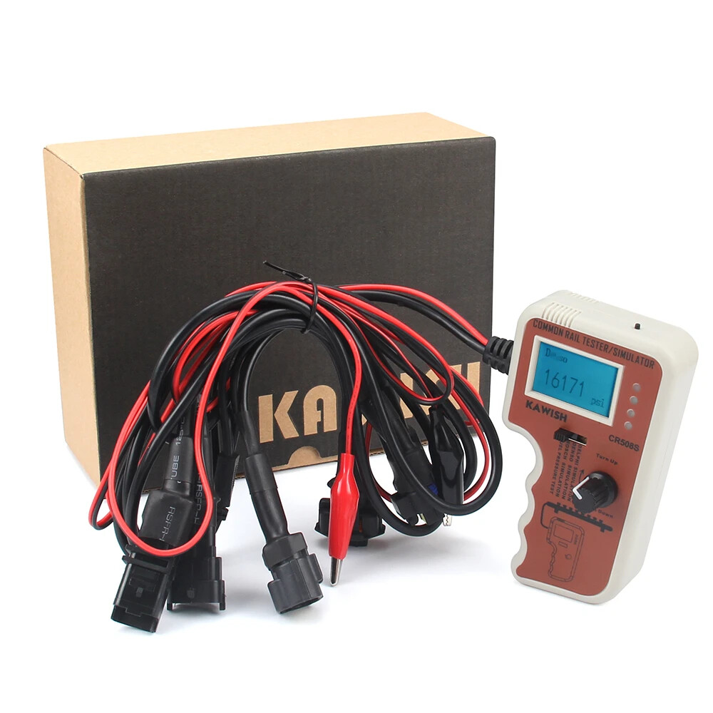 CR508S Digital Common Rail Pressure Tester For High Pump Engine Diagnostic Tool