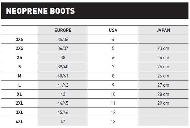 Mares Flexa DS 5MM Boots Wetsuit Erl 36-46 Diving Boots