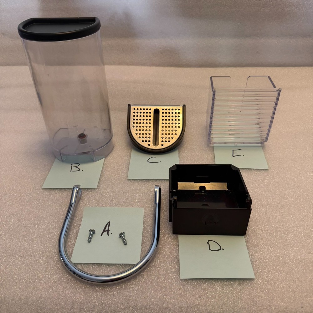Nespresso D60 Pixie OEM Replacement Parts