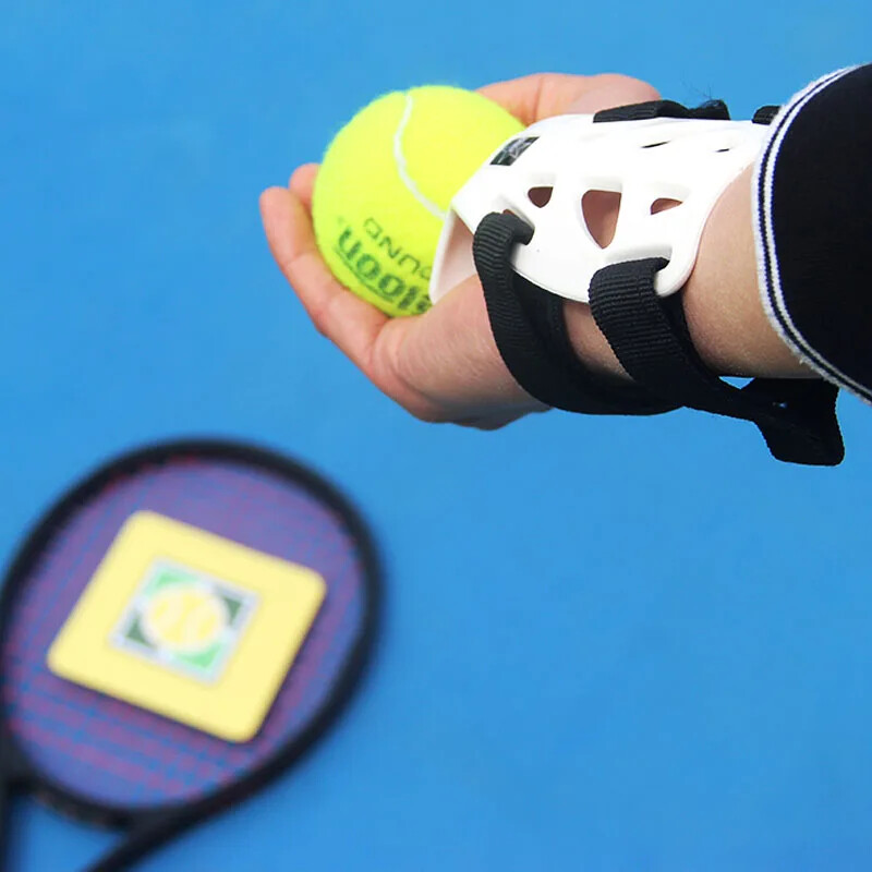 Tennis Ball Machine Practice Serve Training Tool Self-study Wrist Posture Padel