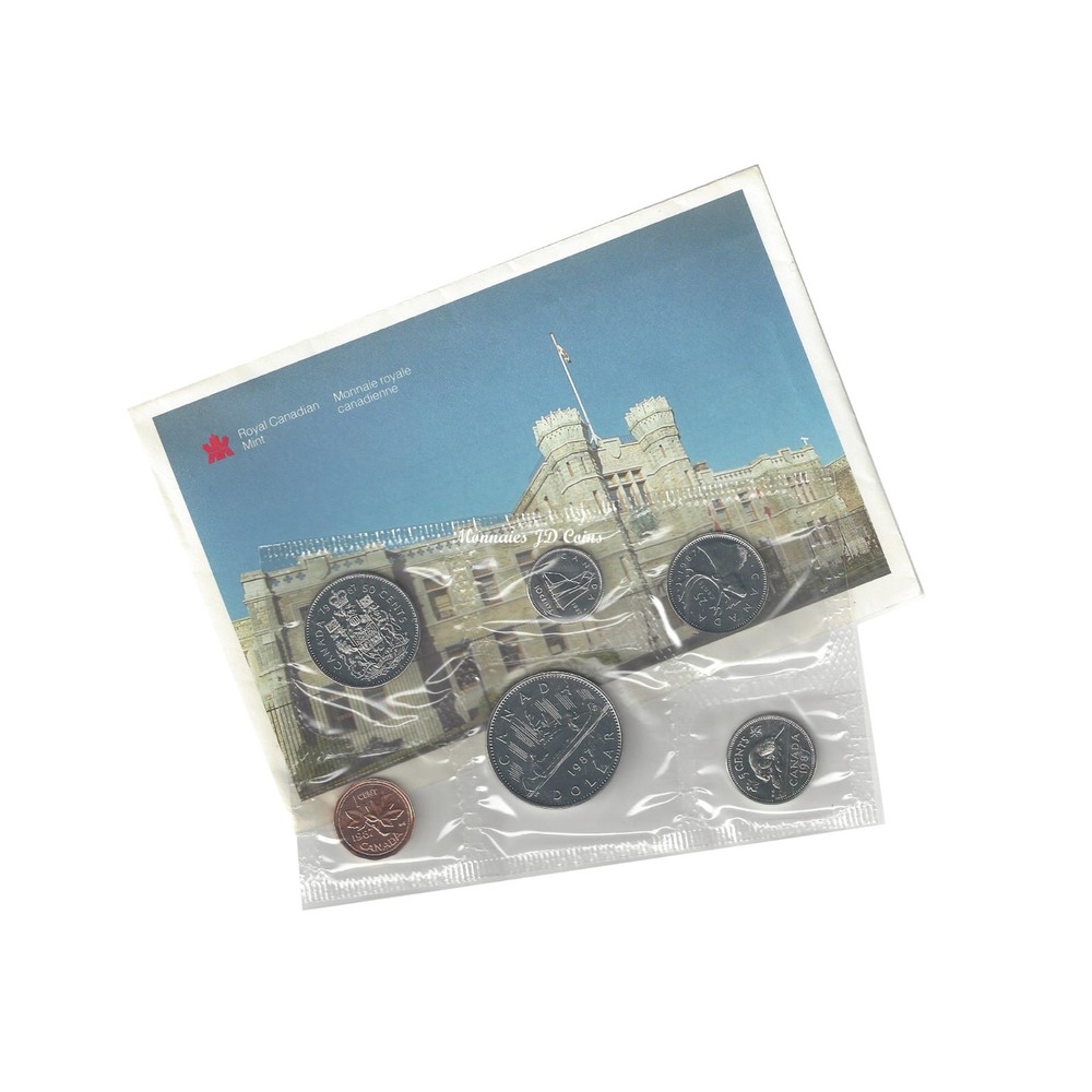 1987 Canada Proof Like Coin Set