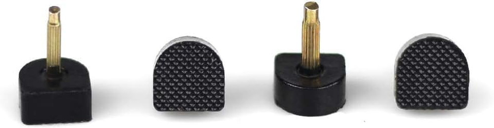 High Heel Tips Replacement Kit, Black Taps Caps Replacement Repair, U-Shape Dowe