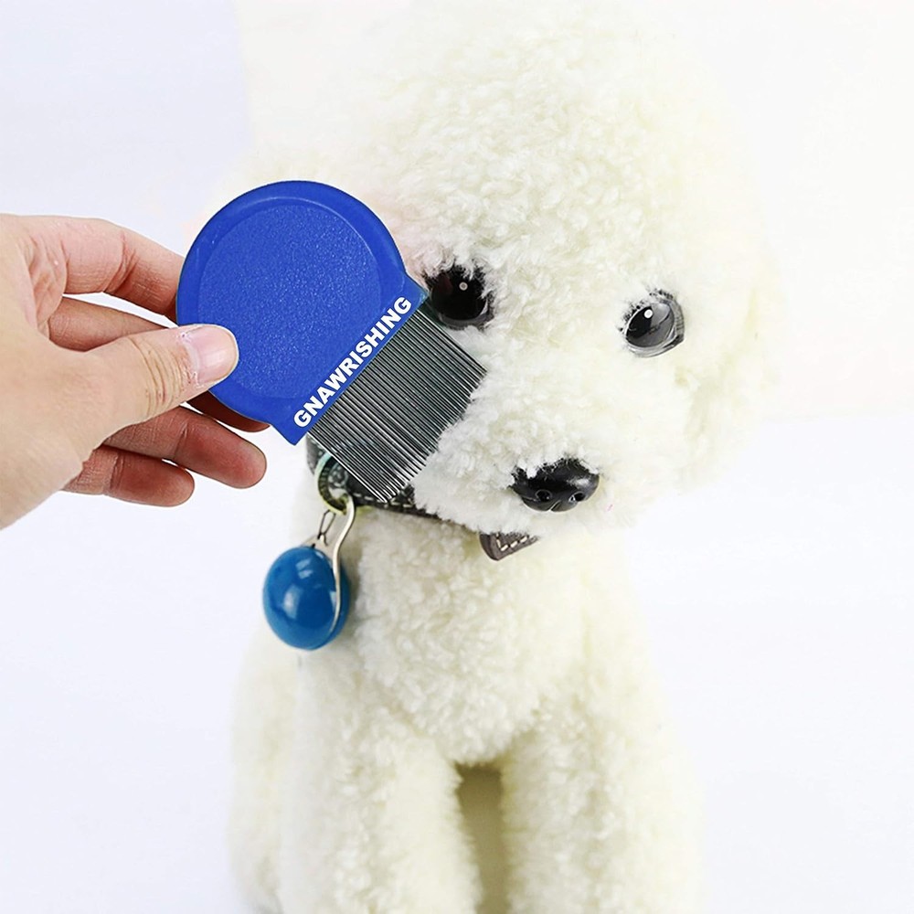 High-Strength Stainless Steel Flea Combs – Essential Pet Grooming Tools