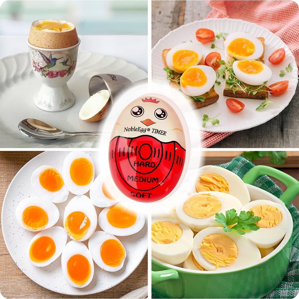 Egg Timer Soft Medium Hard Boiled Kitchen Digital Egg Cooker Boiling Boil