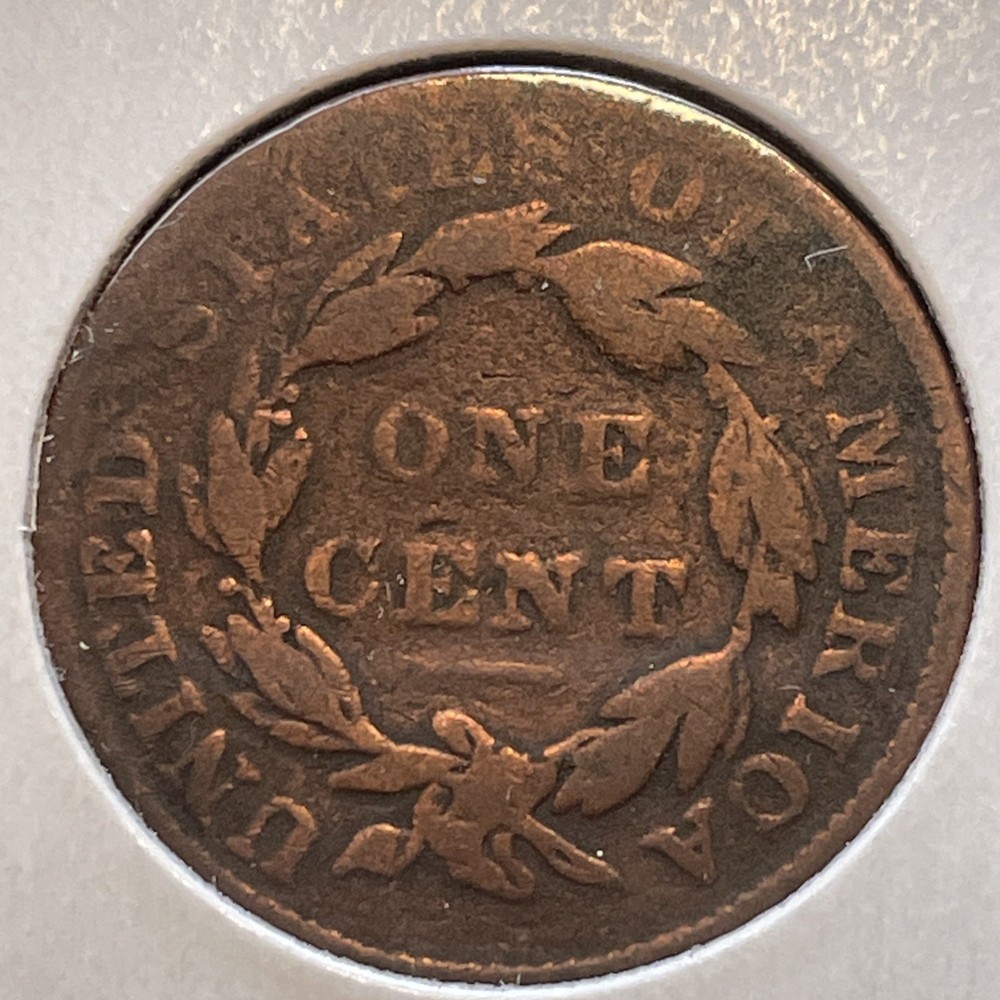 Better Date 1836 LARGE CENT In Good + Condition XX712