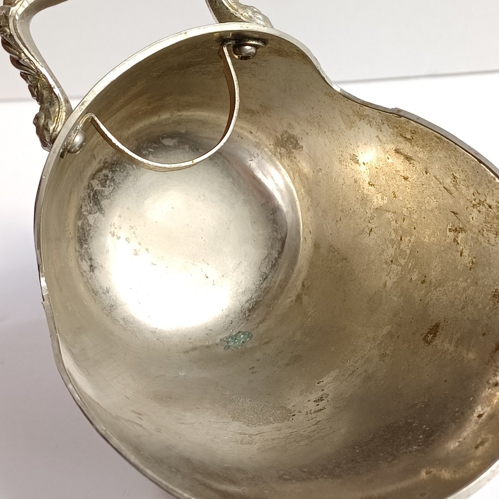 Antique Silverplated Sugar Scuttle No Scoop