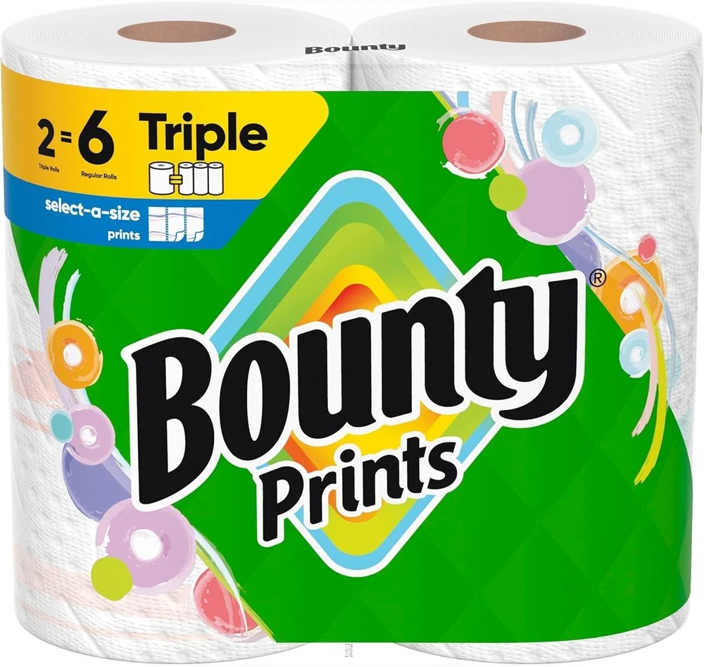 Bounty Select-A-Size Paper Towels, White,