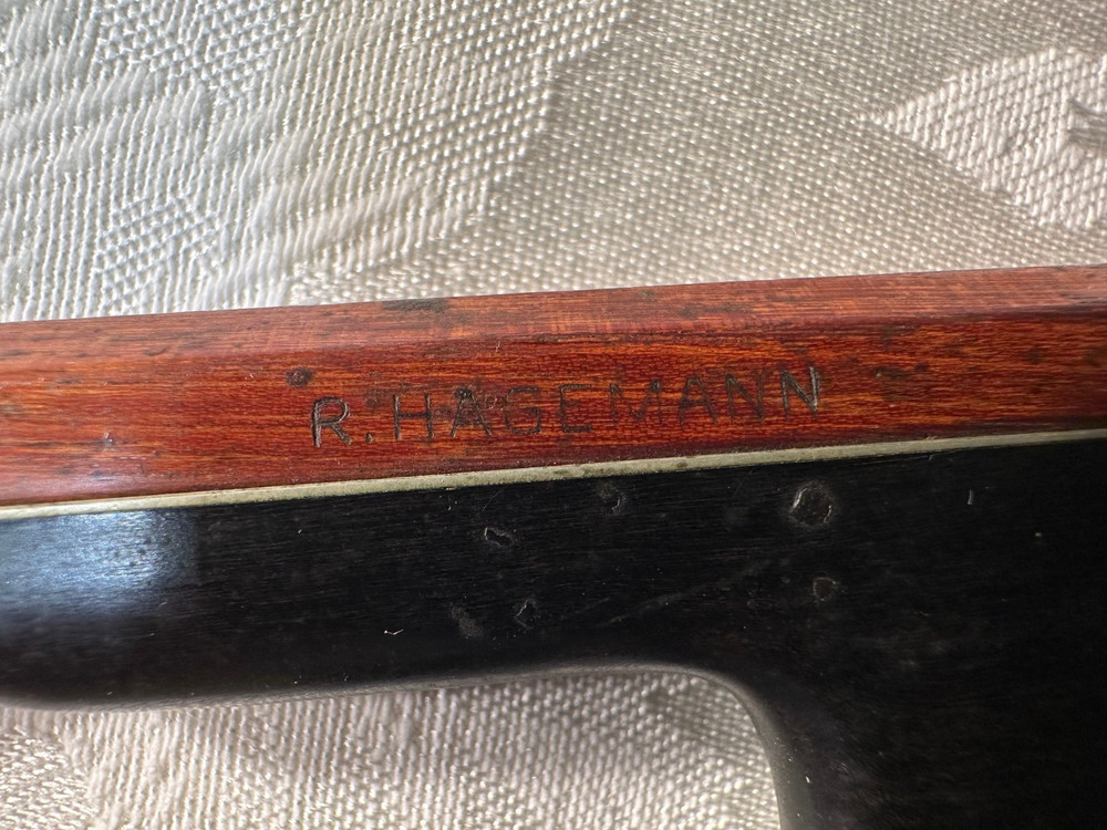 R.Hageman Double Bass Bow...needs restoration