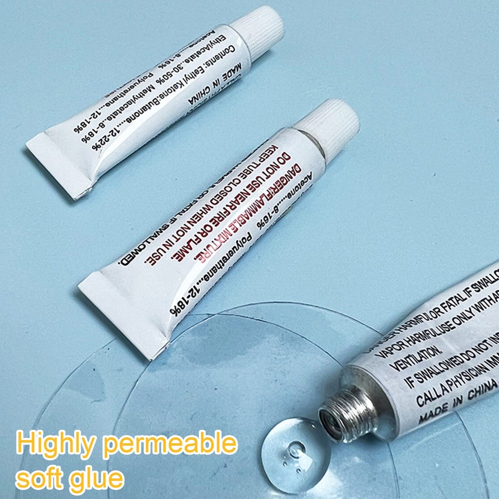 PVC Liquid Adhesive 3g, Quick Drying Repair Solution for PVC Materials