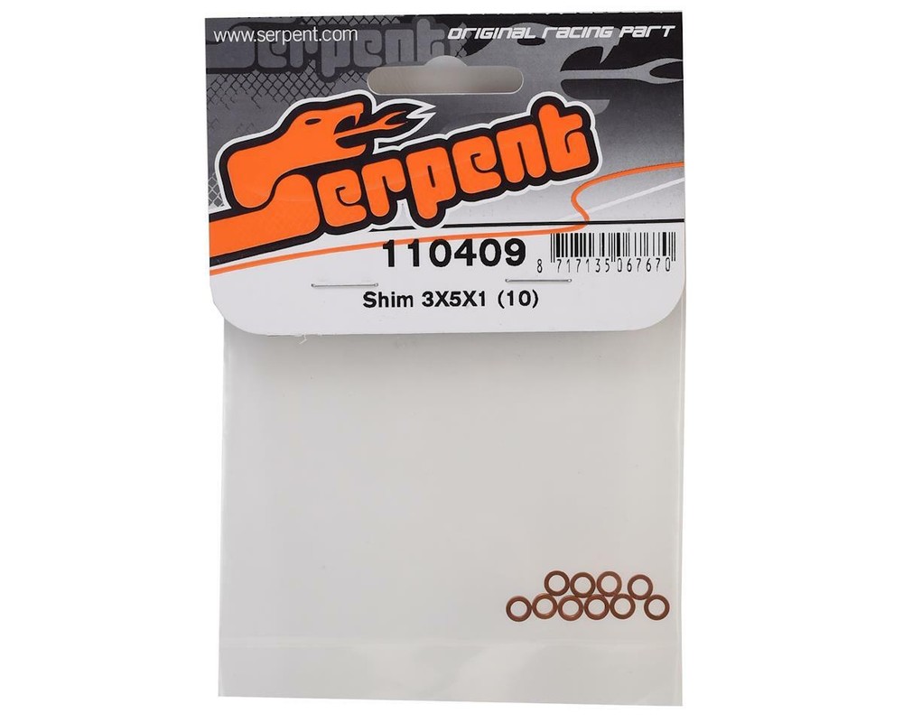 Serpent 3x5x1mm Shim (10) [SER110409]
