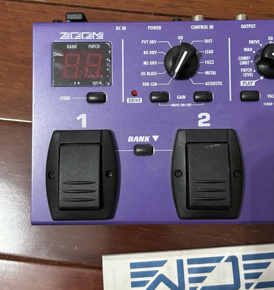 Zoom GFX-1 Guitar Effects Processor