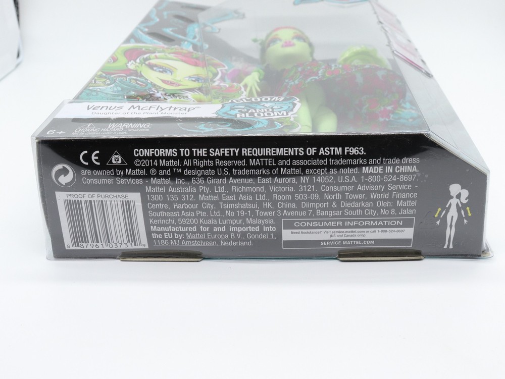 Monster High Gloom & Bloom Venus McFlytrap 2014 NIB