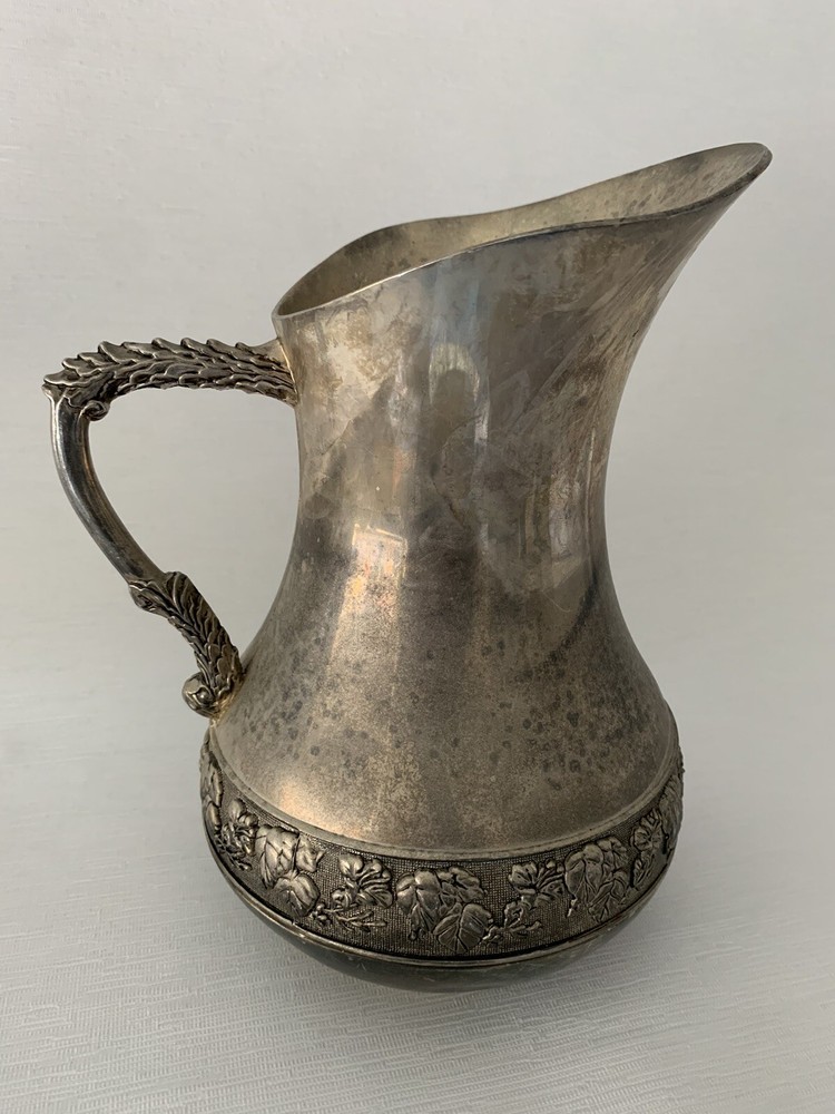 Vintage Vera Lucino Silver Plated Pitcher