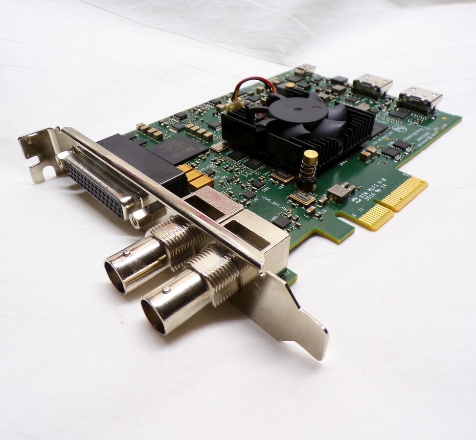 Black Magic Design Decklink Studio 4k Video Editing Card BDLKSTUDIO4K