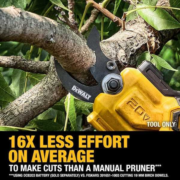 For DCPR320B 20V Cordless Battery Powered Pruner Pruning Shears Garden Tool US