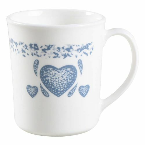 Vintage Corelle Blue Hearts Add-on/Replacement Dinnerware (See Selection)