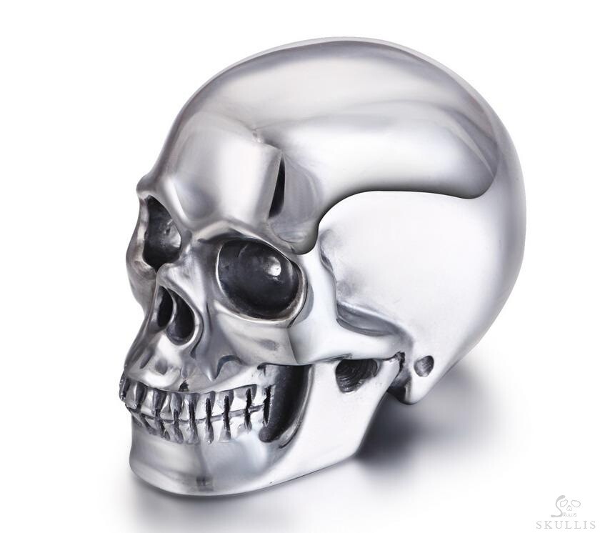Flash 2.0" Tera-hertz Carved Crystal Skull, Realistic, Healing