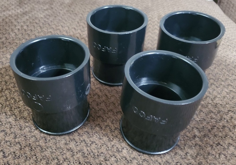 4 Pack CPVC Pipe Connector for Fafco Solar Panel -Lot of 4 Parts