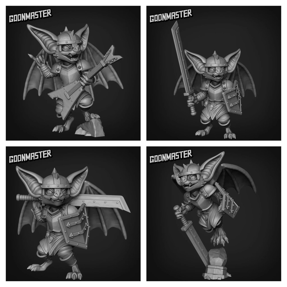 Heavy Metal Bat Miniature