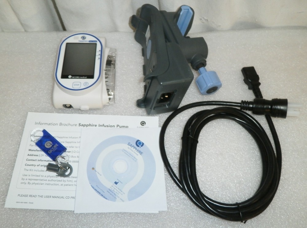 Eitan QCore Sapphire Infusion Pump - Internal Error, Yellow Marking