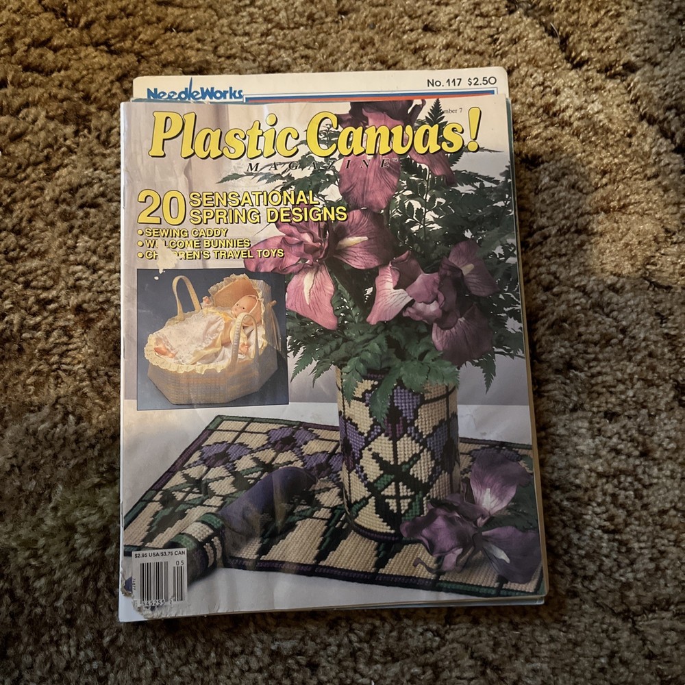 19 Plastic Canvas Pattern Books/ Great Condition/ See Pictures