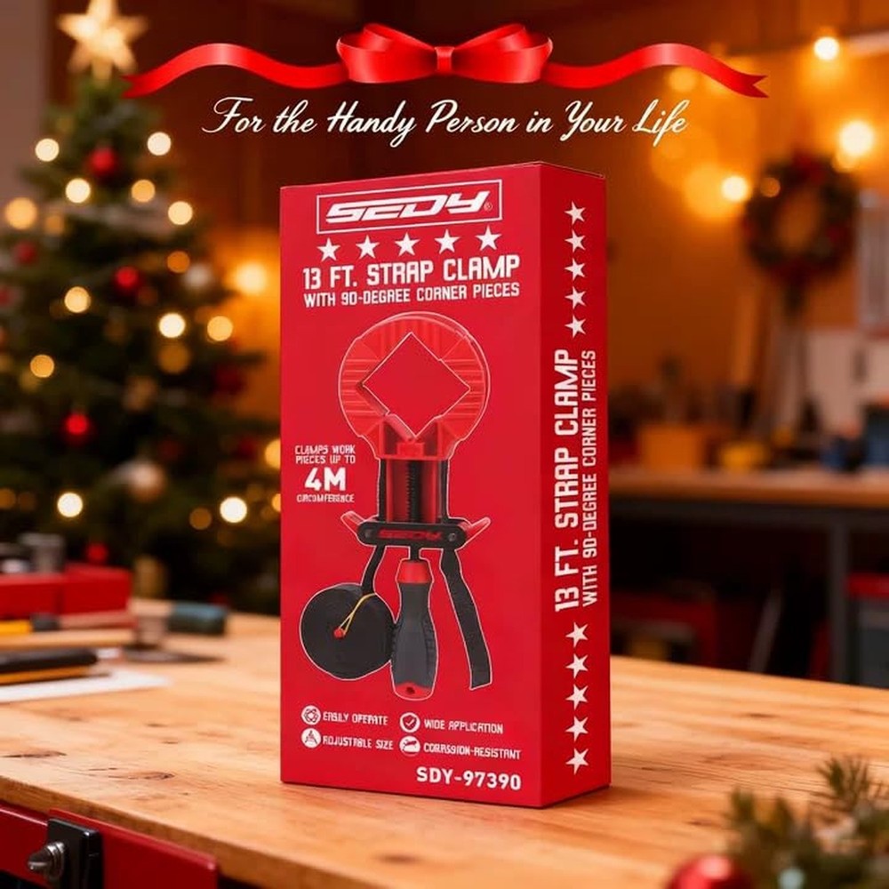 13ft Quick Release Belt Band Clamp Strap Woodworking Frame Clamping Tool NEW