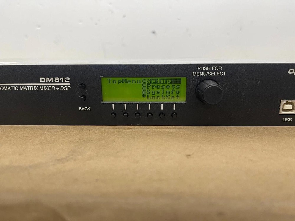 Lectrosonics DM812 Audio Processor